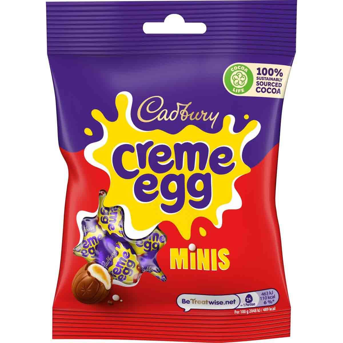 Cadbury Mini Creme Egg Bag 78g - Chocolate Gifts Heaven