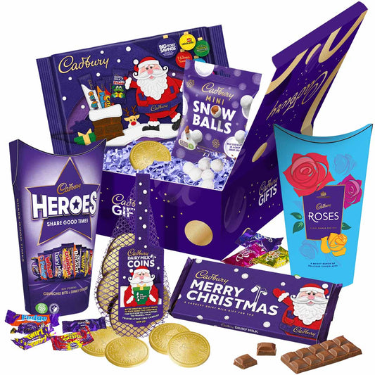 Cadbury Christmas Chocolate Combination Hamper - Chocolate Gifts Heaven