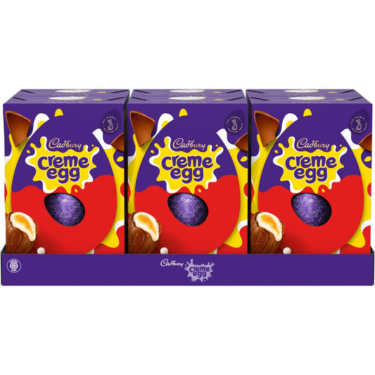 Cadbury Creme Egg Easter Egg 195g (Box of 6) - Chocolate Gifts Heaven
