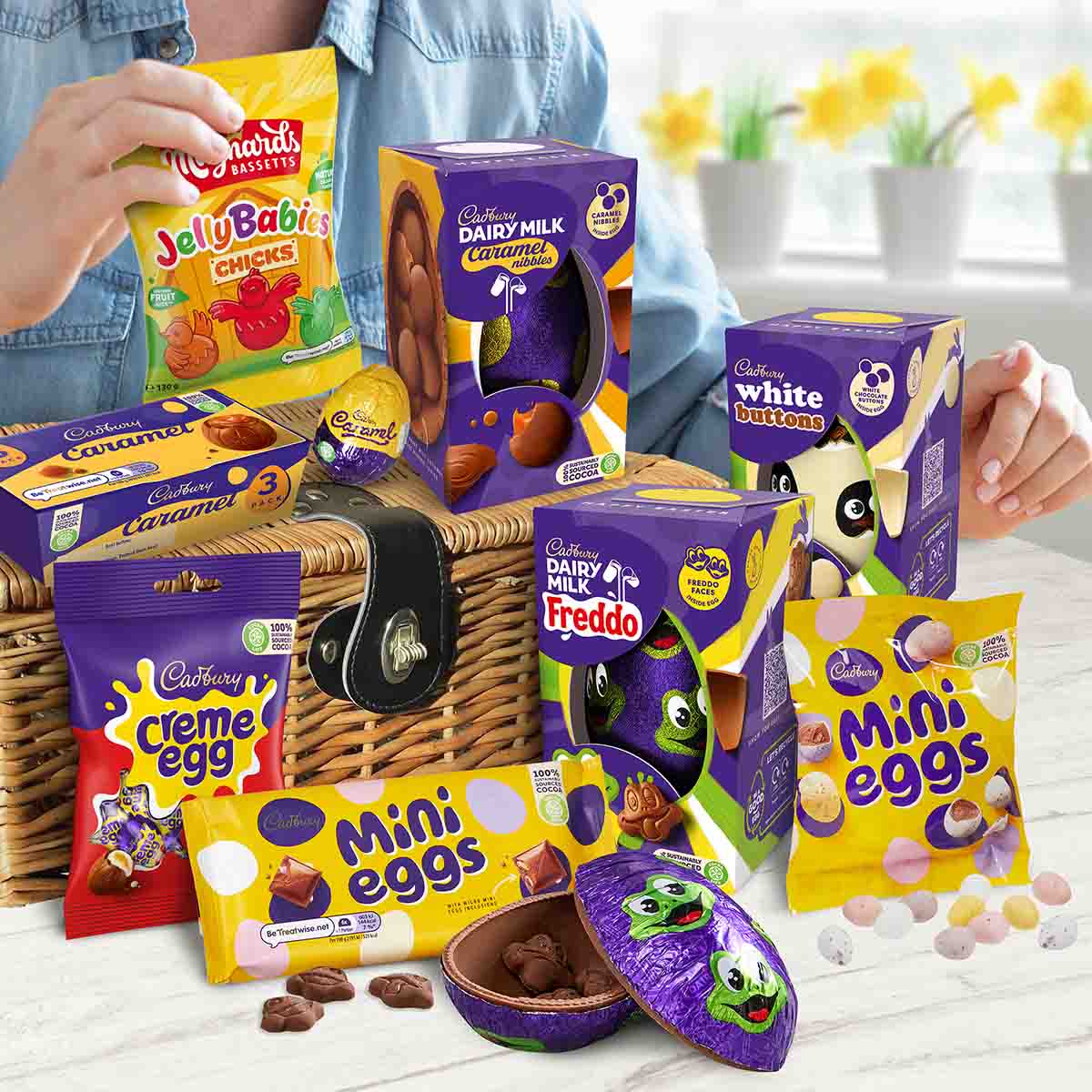 Cadbury Easter Chocolate Sharing Basket