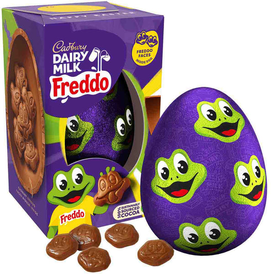 Cadbury Freddo Faces Chocolate Egg (96g) - Chocolate Gifts Heaven