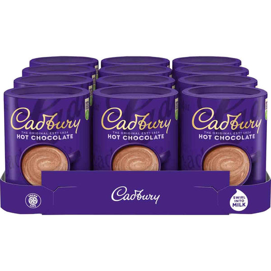 Cadbury Drinking Chocolate 250g (Box of 12)