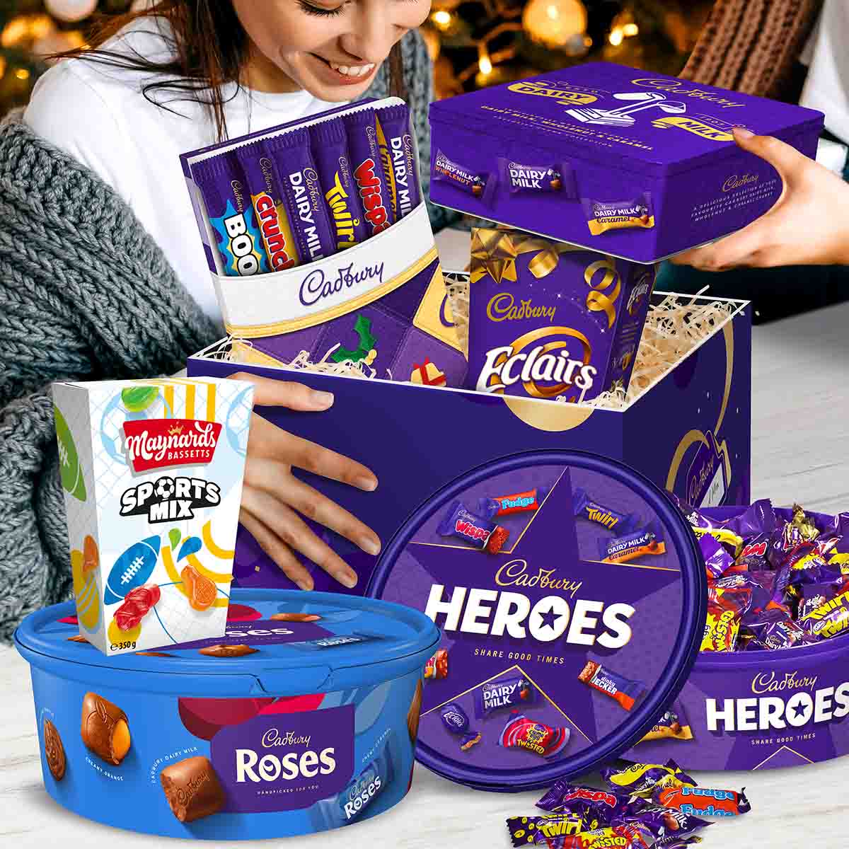 Cadbury Christmas Luxury Chocolate Hamper