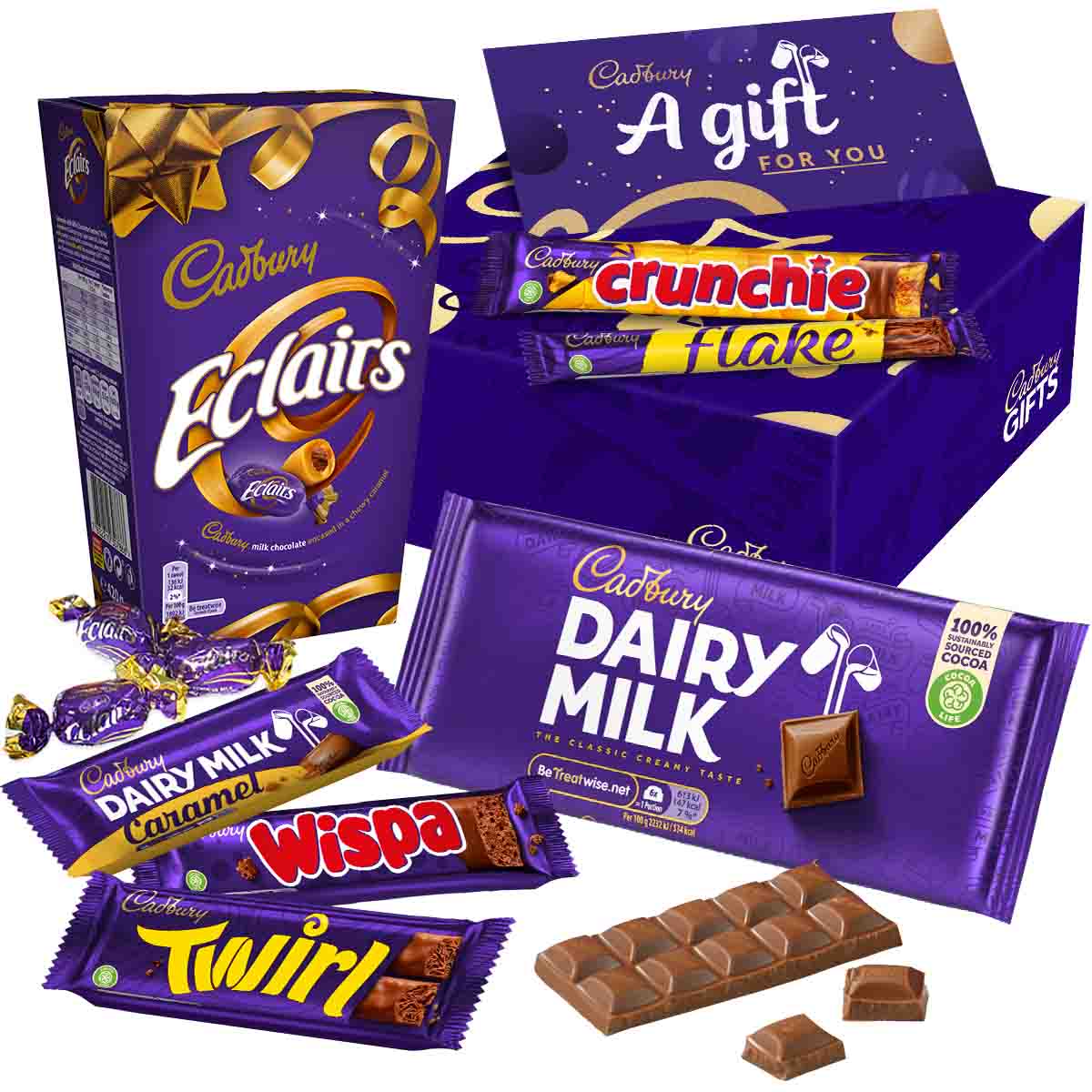 Cadbury Classic Chocolate Gift- Med - Chocolate Gifts Heaven
