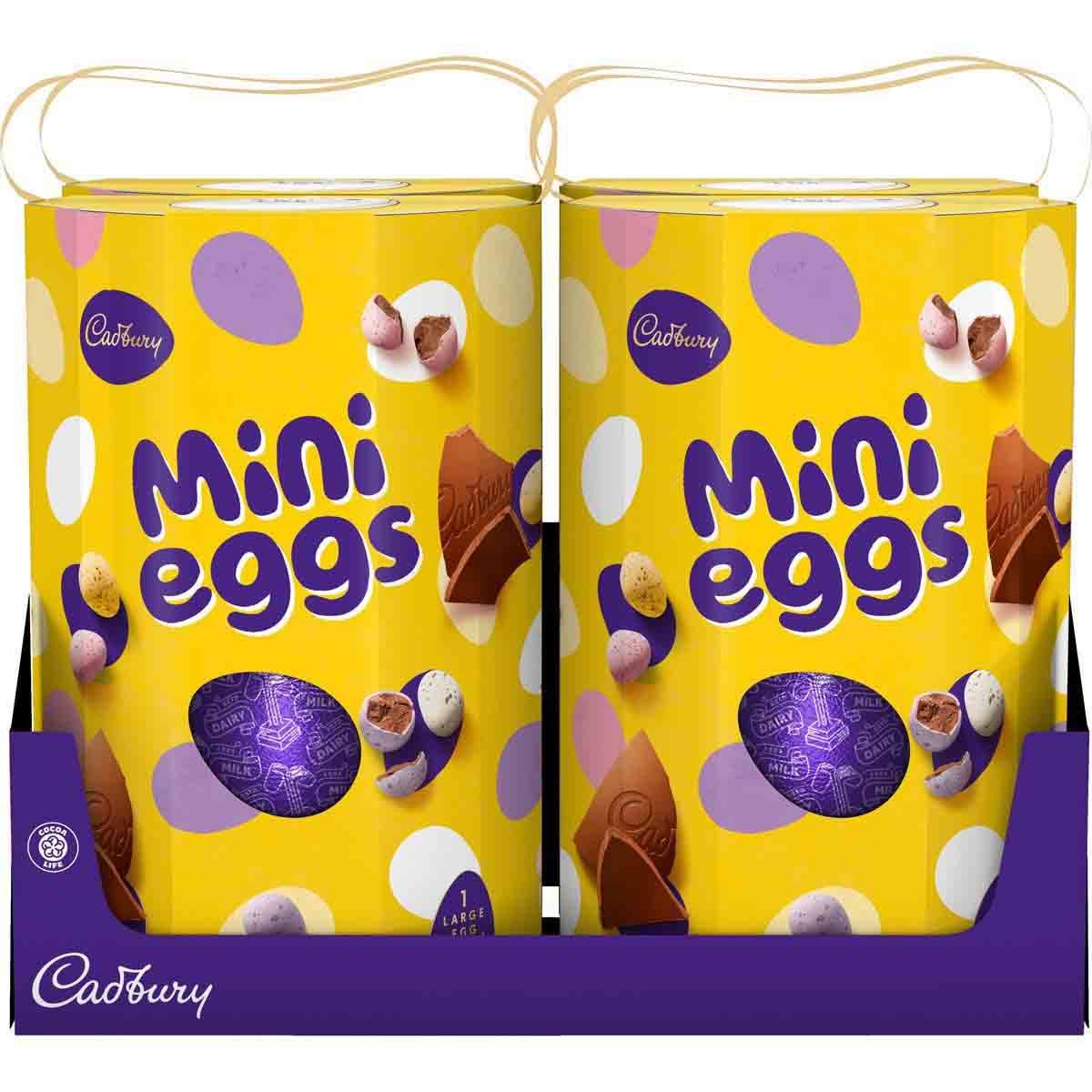 Cadbury Mini Eggs Chocolate Egg 232g (Box of 4) - Chocolate Gifts Heaven