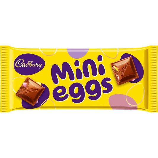 Cadbury Mini Eggs Chocolate Bar 110g - Chocolate Gifts Heaven