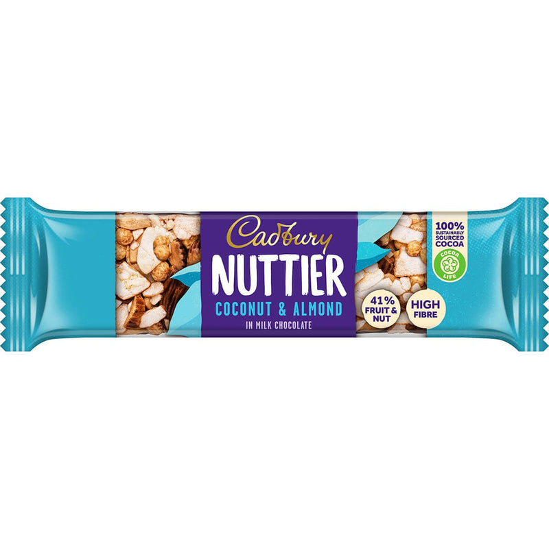 Cadbury Nuttier Coconut & Almond Bar