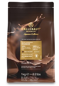 Callebaut Origin, Ecuador milk chocolate chips 1kg