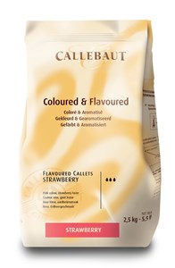 Callebaut strawberry chocolate chips - Chocolate Gifts Heaven
