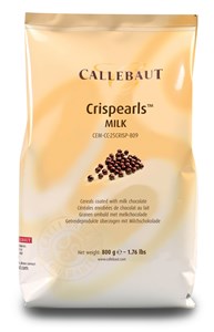 Callebaut milk chocolate pearls (Crispearls) - Chocolate Gifts Heaven