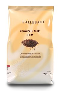 Callebaut milk chocolate vermicelli - Chocolate Gifts Heaven