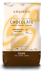 Callebaut dark chocolate chips (callets) 80% - Chocolate Gifts Heaven