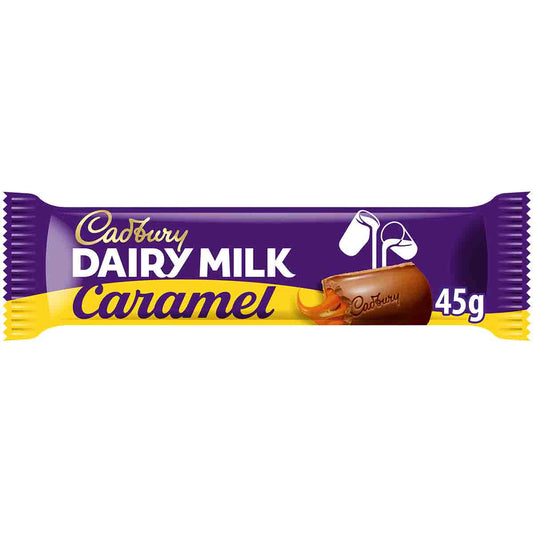 Dairy Milk Caramel Chocolate Bar 45g - Chocolate Gifts Heaven