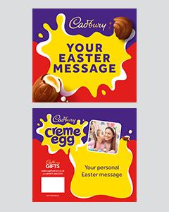 Personalised Creme Egg 8 Pack 320g