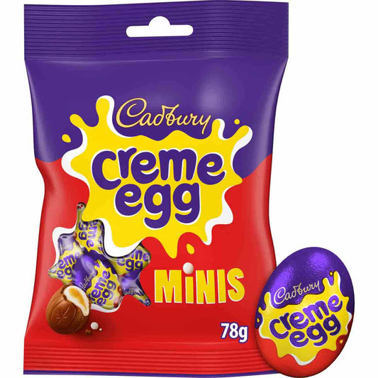 Cadbury Mini Creme Egg Chocolate Bag 78g