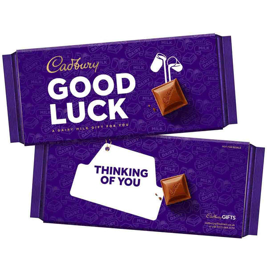 Good Luck Dairy Milk Chocolate Bar (180g) - Chocolate Gifts Heaven