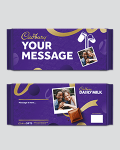 Dairy Milk Gift Bar 360g with sleeve X Large - Chocolate Gifts Heaven