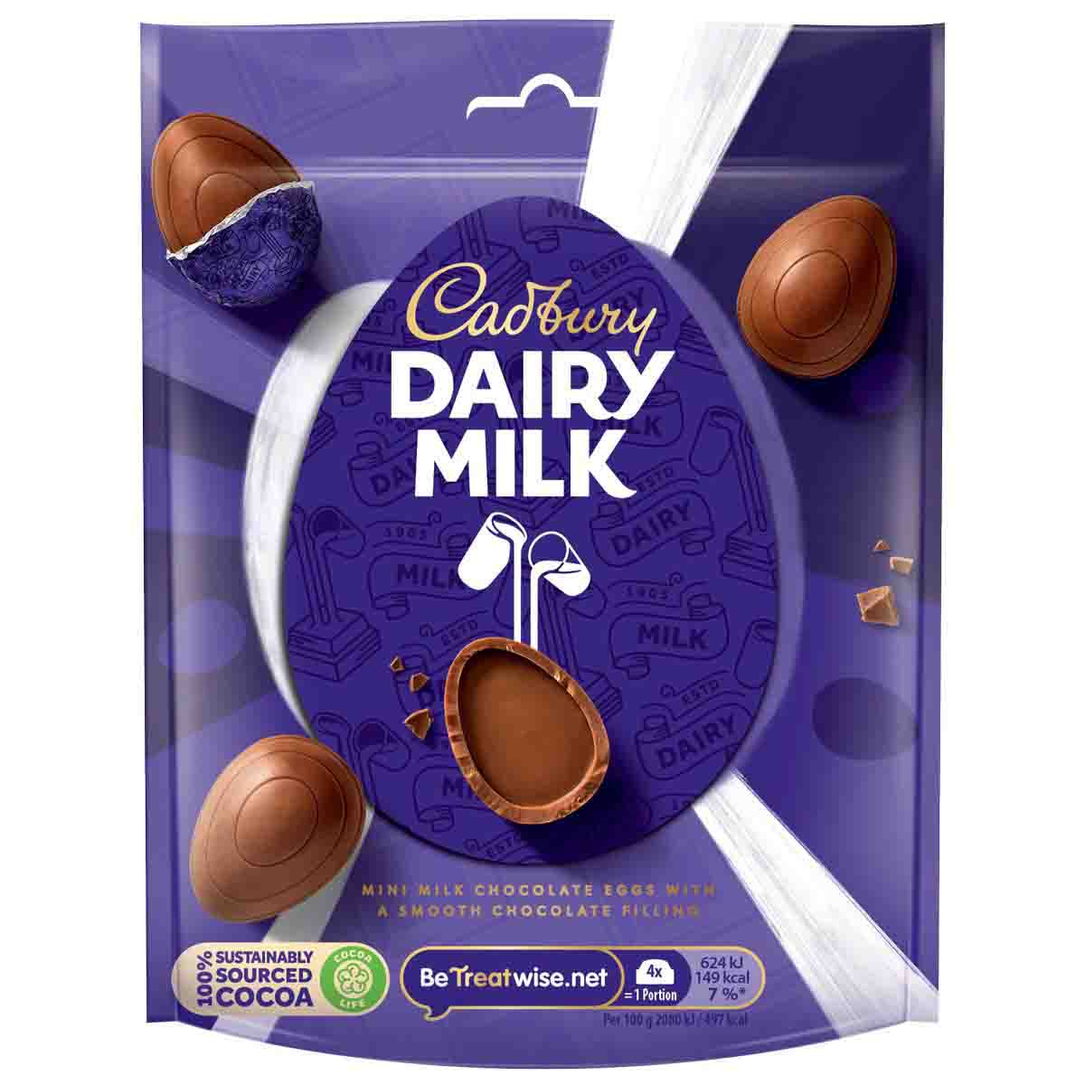 Dairy Milk Mini Eggs Bag 77g - Chocolate Gifts Heaven