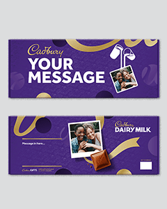 Dairy Milk Gift Bar 850g with sleeve XX Large - Chocolate Gifts Heaven