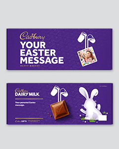Dairy Milk 850g with Easter sleeve XX Large - Chocolate Gifts Heaven