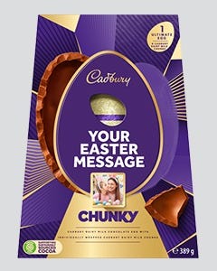 Personalised Chunky Ultimate Egg XXL 389g