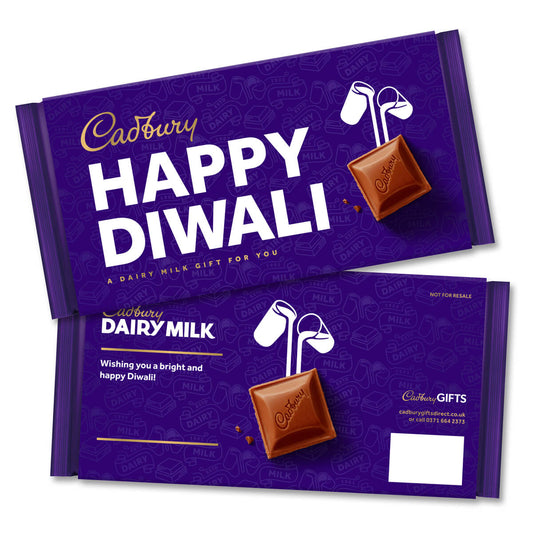 Diwali Dairy Milk Gift Bar (200g) - Chocolate Gifts Heaven