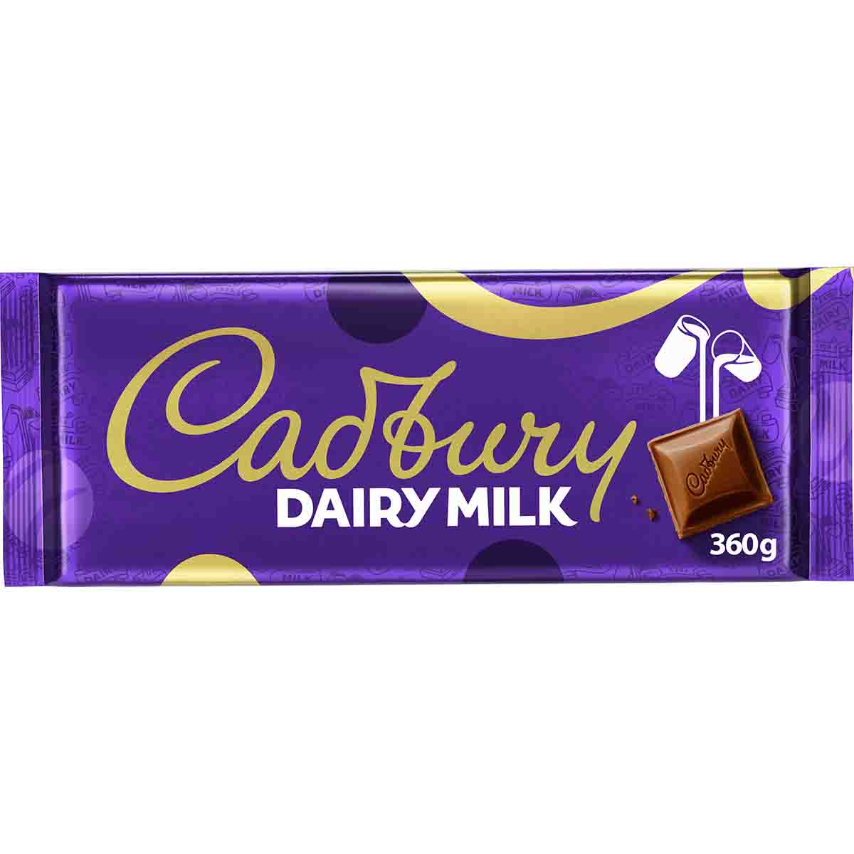 Cadbury Dairy Milk Chocolate Gift Bar 360g