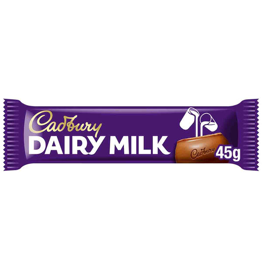 Cadbury Dairy Milk Chocolate Bar 45g - Chocolate Gifts Heaven