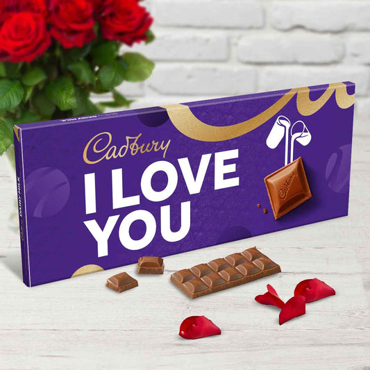 I Love You Dairy Milk Bar (850g) - Chocolate Gifts Heaven