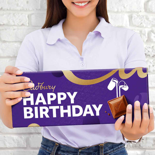 Cadbury Happy Birthday Dairy Milk XL Bar 850g