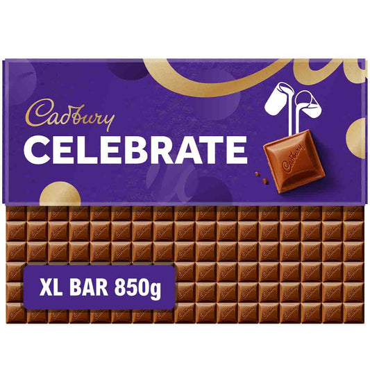 Cadbury Dairy Milk Celebrate XL Chocolate Bar 850g