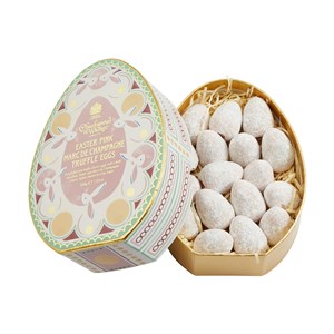 Charbonnel et Walker, Pink Marc de Champagne, Easter Egg Chocolate Truffles