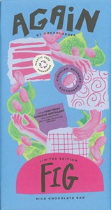 Chocolarder, Again, Fig, 50% Milk Chocolate Bar