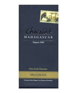Chocolat Madagascar, 70% dark chocolate bar - Chocolate Gifts Heaven