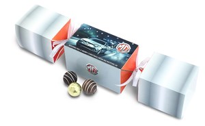Branded Chocolate Christmas Cracker (large)