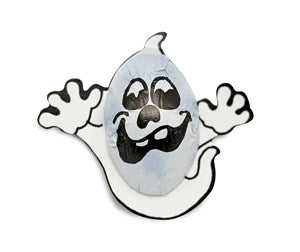 Chocolate ghosts - Bulk drum of 45 - Best Before 13th Jan 2026