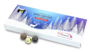 Branded chocolate advent calendar (landscape)