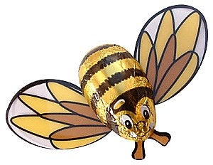 Chocolate bees - Bulk box of 100