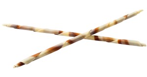 Callebaut marbled chocolate pencils (200mm) - Chocolate Gifts Heaven