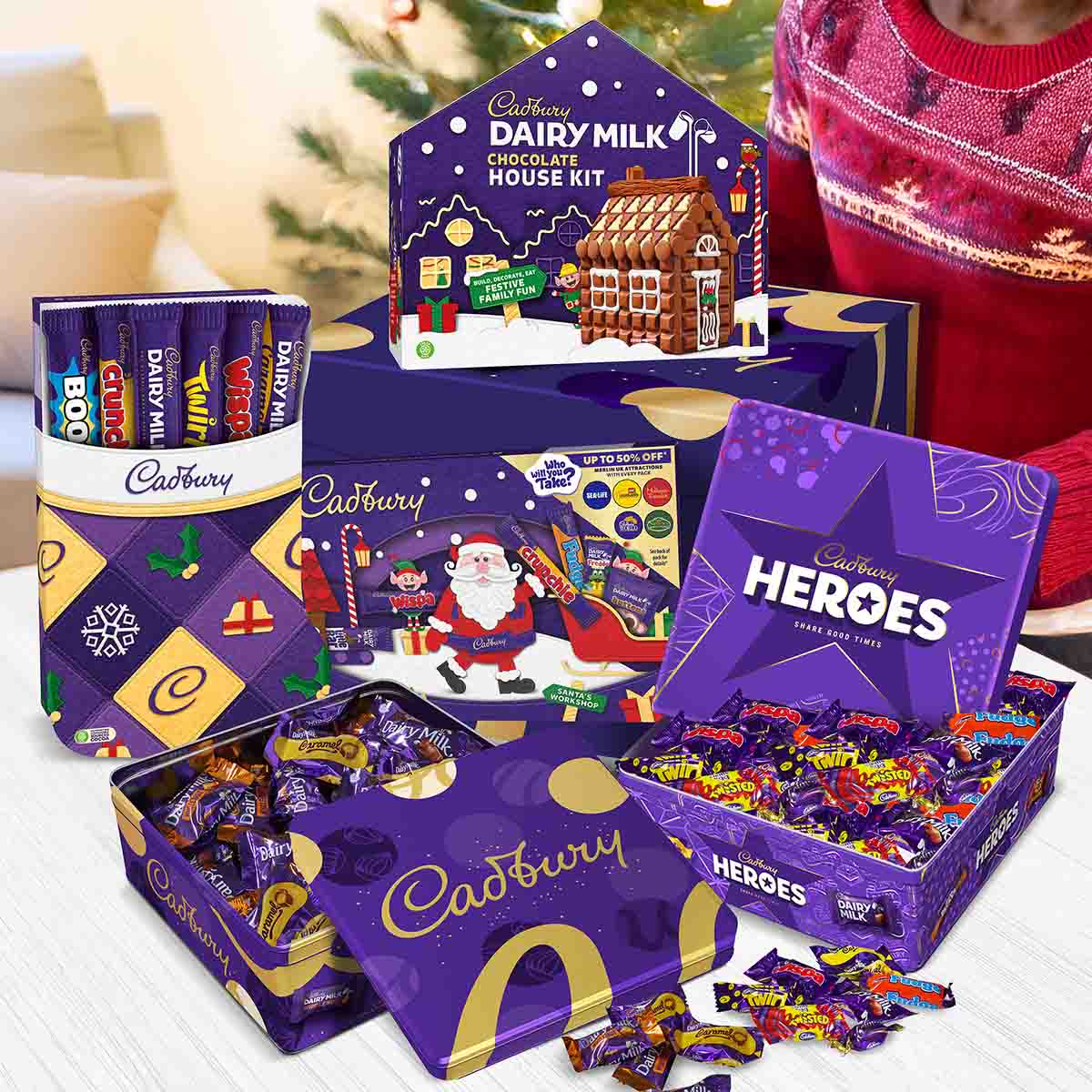 Cadbury Christmas Magic Chocolate Hamper