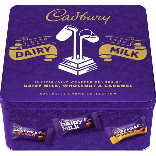 Cadbury Dairy Milk Chunk Collection Gift Tin 360g