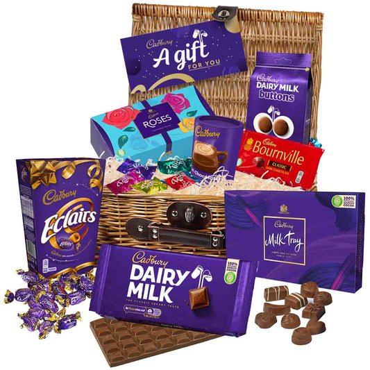 Cadbury Classic Chocolate Basket - Chocolate Gifts Heaven