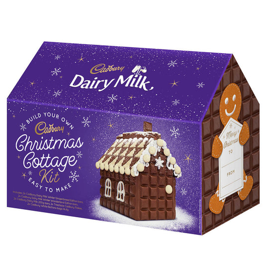 Cadbury Dairy Milk Christmas Cottage Kit - Chocolate Gifts Heaven