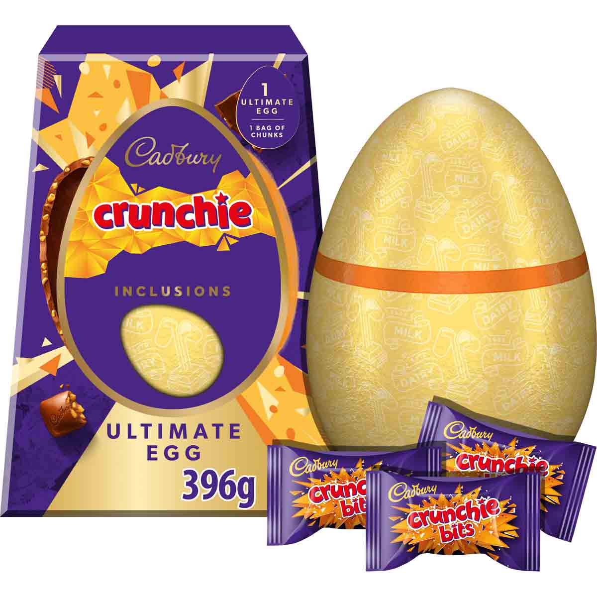 Cadbury Ultimate Crunchie Inclusion Egg 396g - Chocolate Gifts Heaven