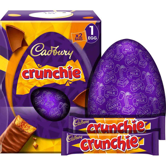 Cadbury Crunchie Chocolate Easter Egg (190g) - Chocolate Gifts Heaven