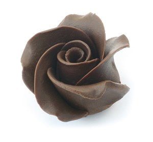 Dark chocolate roses - Box of 6 Dark Chocolate Roses - Chocolate Gifts Heaven