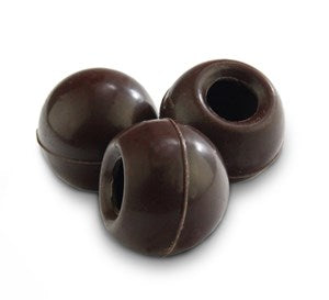 Callebaut dark chocolate truffle shells - 1.35kg (504 truffle shells) - Chocolate Gifts Heaven