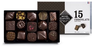 Cluizel, Dark chocolate selection gift box - Chocolate Gifts Heaven