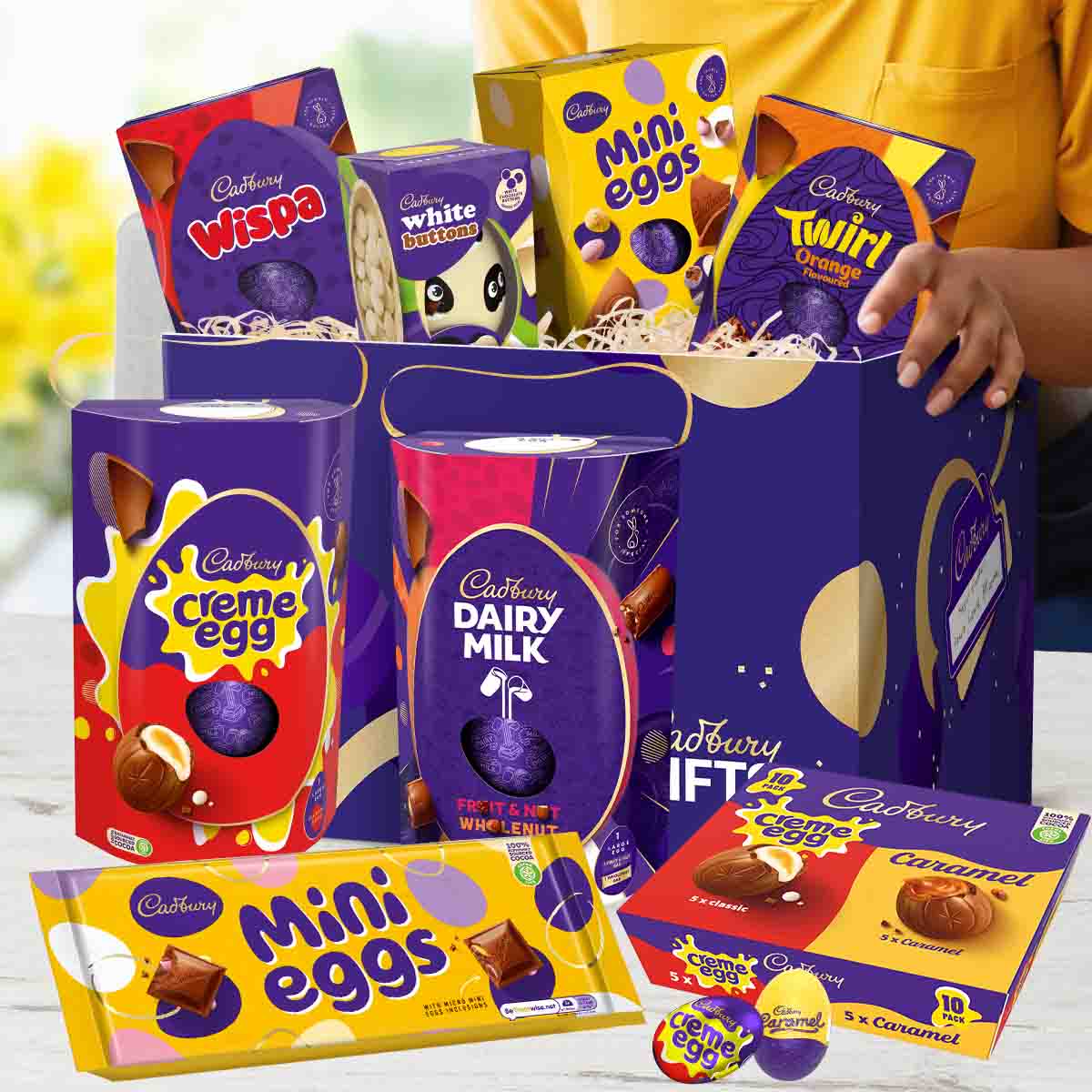 Cadbury Easter Egg Chocolate Hamper Collection - Chocolate Gifts Heaven