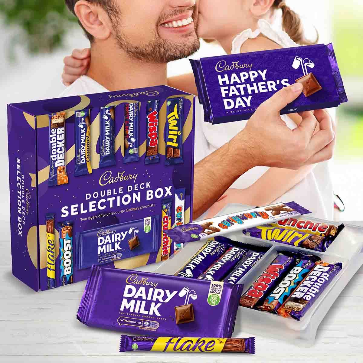 Cadbury Father's Day Selection Box Gift